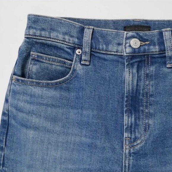 Uniqlo Denim Flare High Rise Denim Jeans - Picture 1 of 11